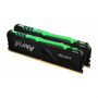 Kingston Fury Beast 16 Kit (8GBx2) GB, DDR4, 3200 MHz, PC/server, Registered No, ECC No