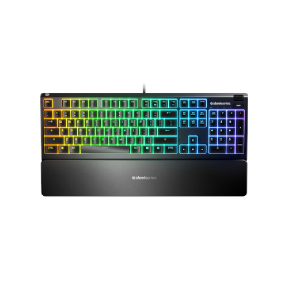 SteelSeries Apex 3 Gaming Keyboard, NOR Layout, Wired, Black