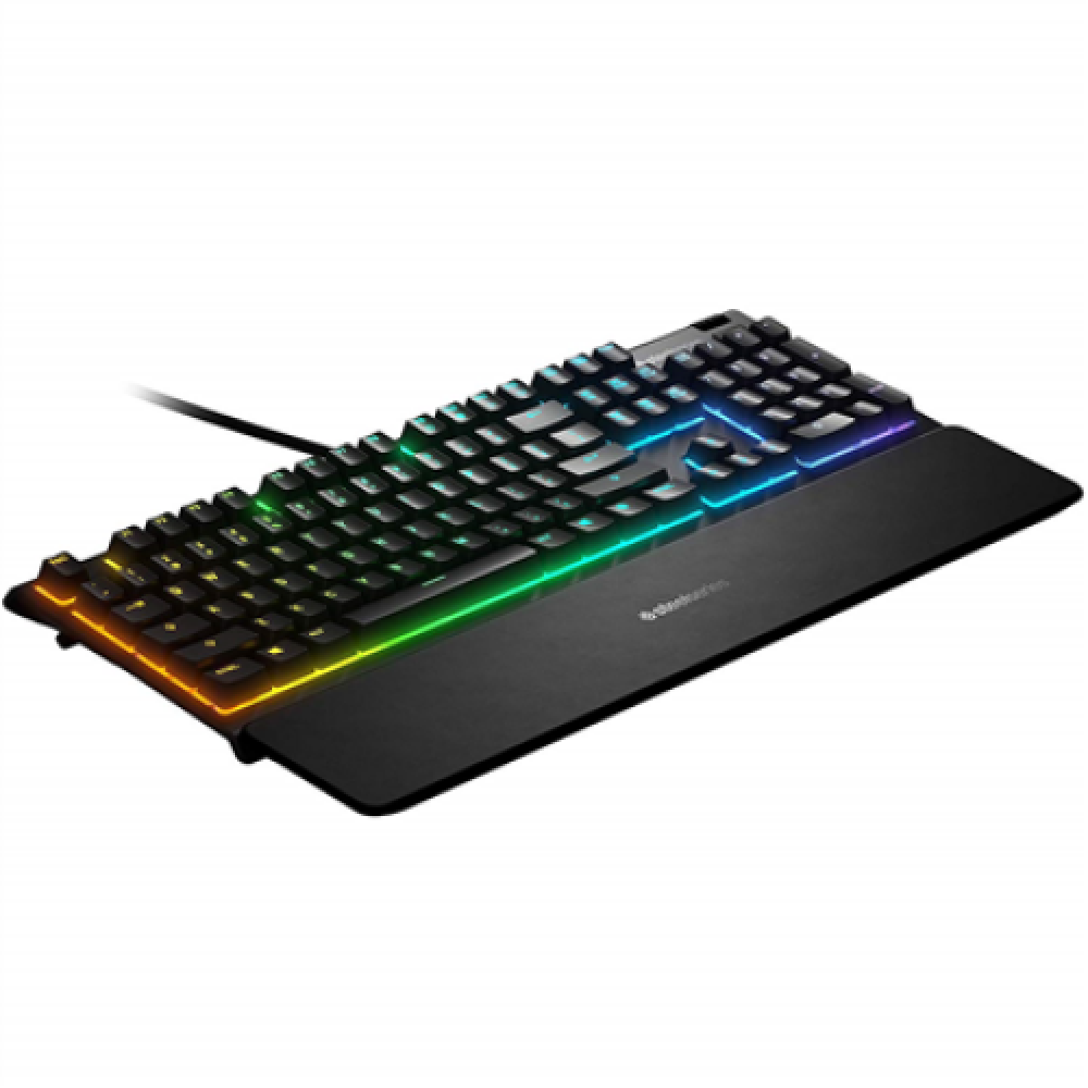 SteelSeries Apex 3 Gaming Keyboard, NOR Layout, Wired, Black