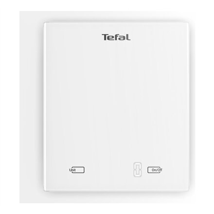 TEFAL Digital Kitchen Scale , Essential BC5504V0 , Graduation 1 g , White