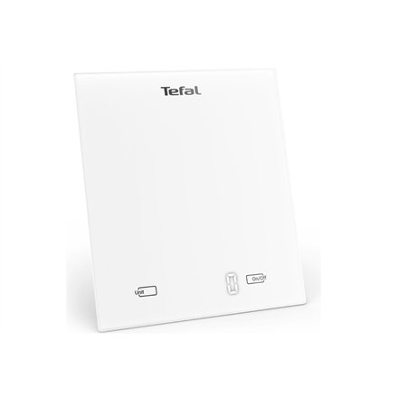 TEFAL Digital Kitchen Scale , Essential BC5504V0 , Graduation 1 g , White