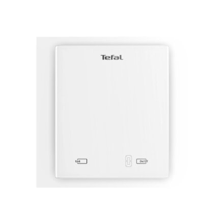 TEFAL Digital Kitchen Scale , Essential BC5504V0 , Graduation 1 g , White