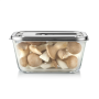 Caso Glass Vacuum Container with Plastic Lid , VacuBoxx Inox XL , Transparent