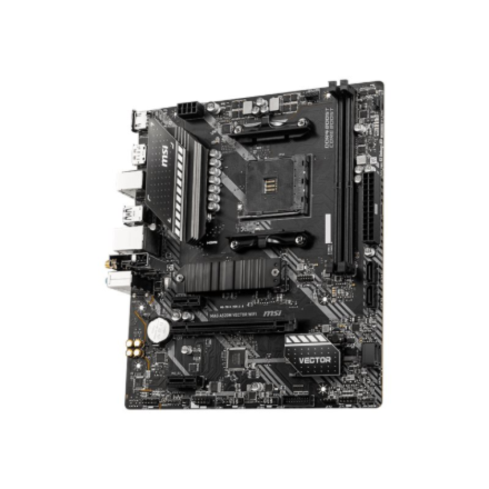 MSI , MAG A520M VECTOR WIFI , Processor family AMD , Processor socket AM4 , DDR4 , Memory slots 2 , Chipset AMD A , Micro ATX