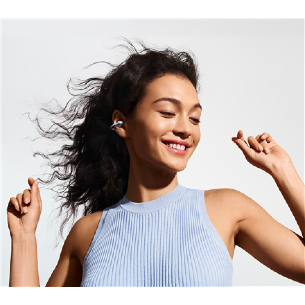 Huawei , Earbuds , FreeClip 2 , Bluetooth , Open-Ear , Blue , Noise canceling , Wireless