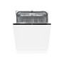 Dishwasher , GV643E90 , Built-in , Width 60 cm , Number of place settings 16 , Number of programs 6 , Energy efficiency class E , Display , AquaStop function , White