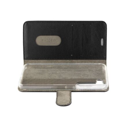 Fixed , Opus , Book Case , Samsung , Galaxy A35 5G , Leather , Black