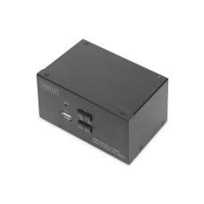 Digitus KVM Switch, 2 Port, Dual Display, 4K, HDMI , DS-12860