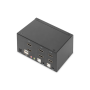 Digitus KVM Switch, 2 Port, Dual Display, 4K, HDMI , DS-12860