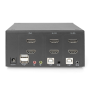 Digitus KVM Switch, 2 Port, Dual Display, 4K, HDMI , DS-12860