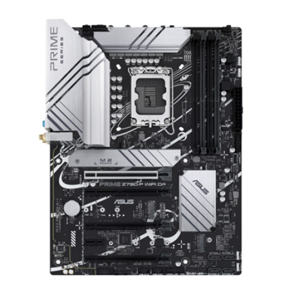 Asus PRIME Z790-P WIFI D4 Processor family Intel Processor socket LGA1700 DDR4 DIMM Memory slots 4 Supported hard disk drive interfaces SATA, M.2 Number of SATA connectors 4 Chipset Intel Z790 ATX