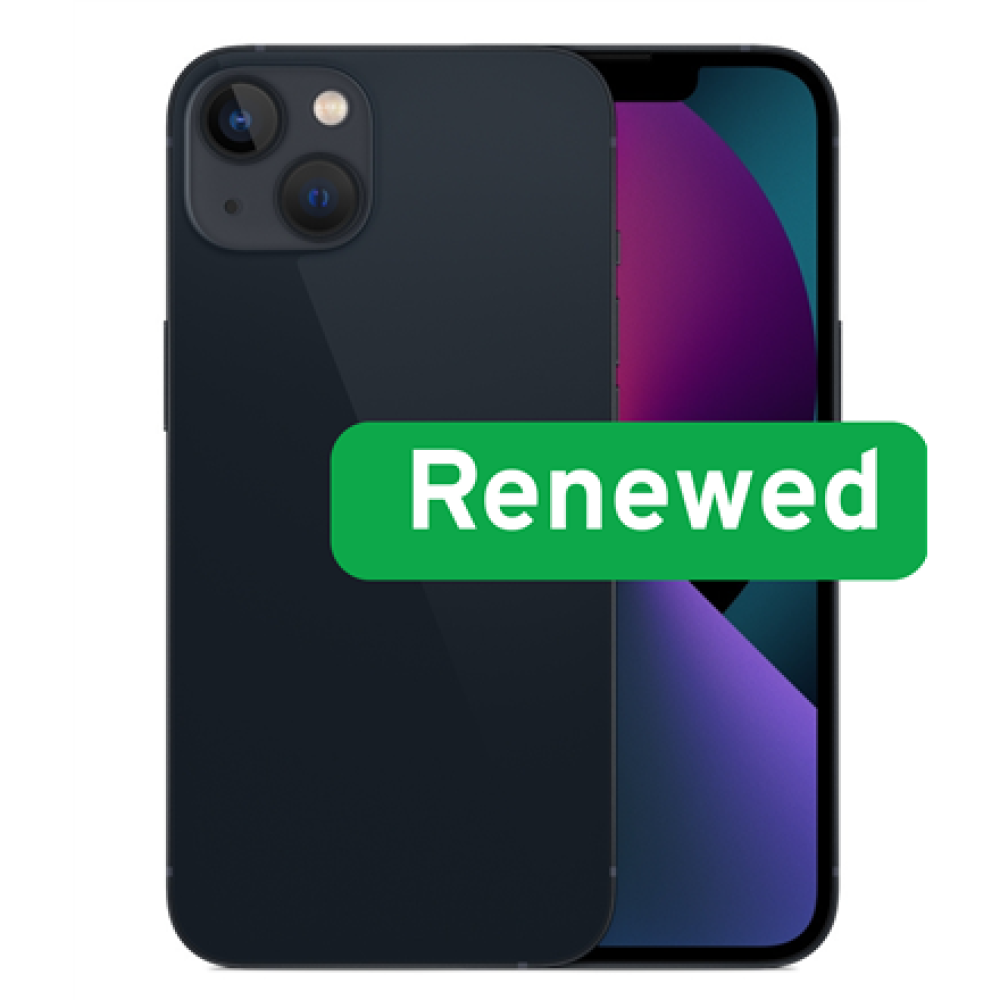 Apple REFURBISHED , iPhone 13 , Midnight , 128GB , Grade A , Apple