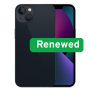 Apple REFURBISHED , iPhone 13 , Midnight , 128GB , Grade A , Apple