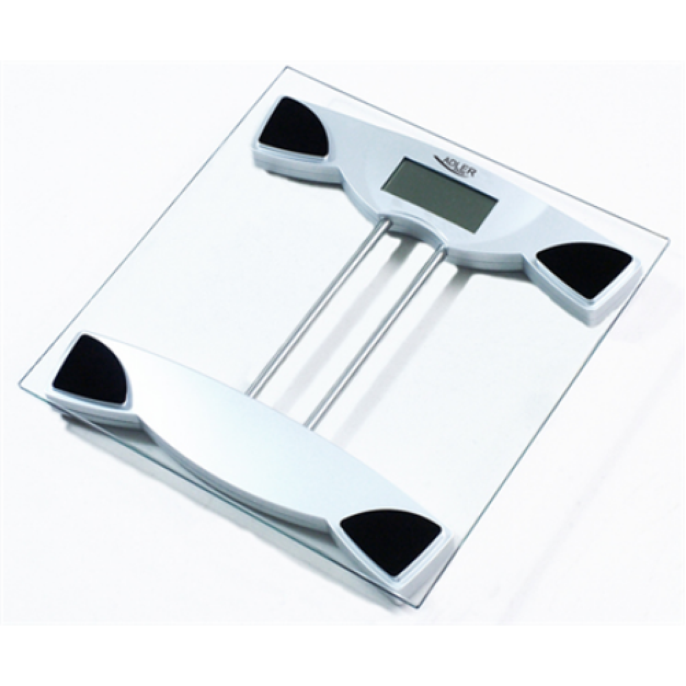 Scales Adler Maximum weight (capacity) 150 kg, Accuracy 100 g, 1 user(s), Glass