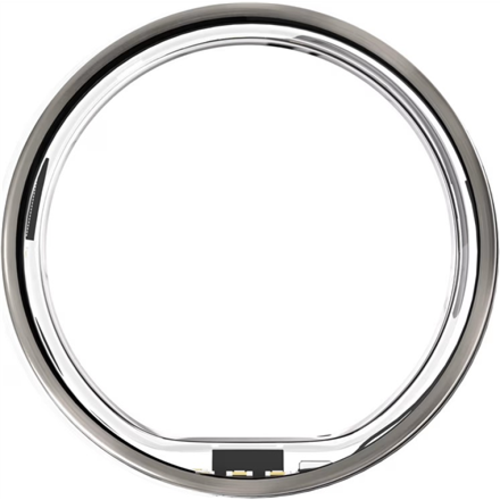 Ultrahuman , Ring Air , Raw Titanium , Size 8 , Smart Ring