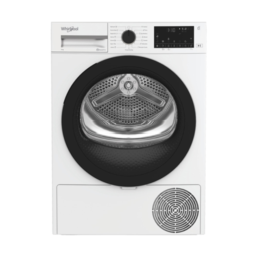 Whirlpool Dryer Machine , WP D9 WBS EE , Energy efficiency class D , Front loading , 9 kg , Heat pump , Digital , Depth 61 cm , White