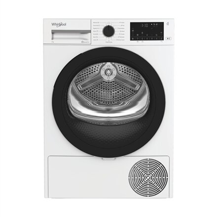Whirlpool Dryer Machine , WP D9 WBS EE , Energy efficiency class D , Front loading , 9 kg , Heat pump , Digital , Depth 61 cm , White