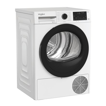 Whirlpool Dryer Machine , WP D9 WBS EE , Energy efficiency class D , Front loading , 9 kg , Heat pump , Digital , Depth 61 cm , White
