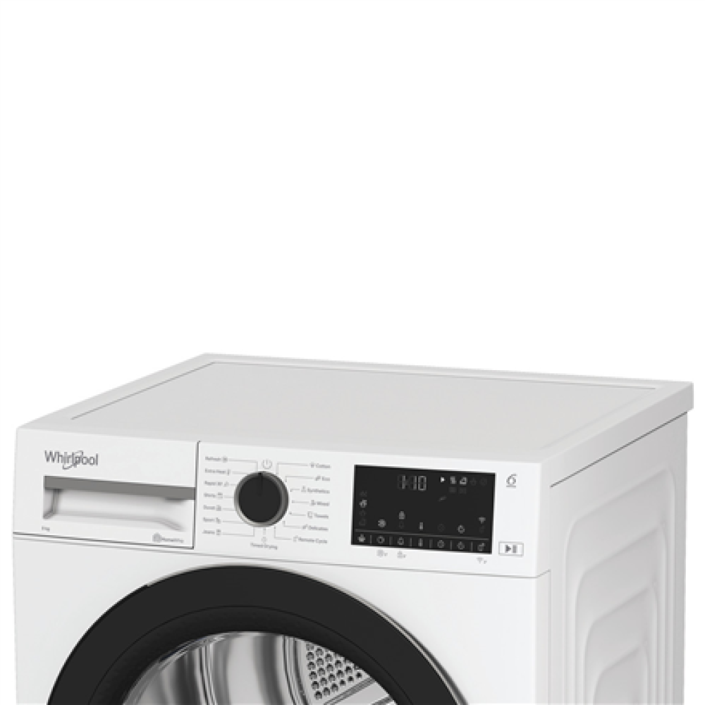 Whirlpool Dryer Machine , WP D9 WBS EE , Energy efficiency class D , Front loading , 9 kg , Heat pump , Digital , Depth 61 cm , White