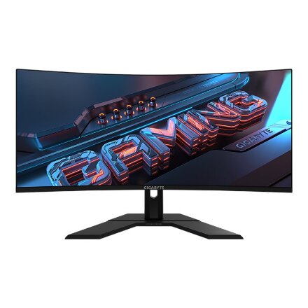 Gigabyte , Gaming Monitor , GS34WQC EU1 , 34 , VA , 135 Hz , 1 ms , HDMI ports quantity 2 , Black