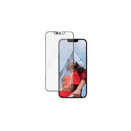 PanzerGlass Screen protector , Apple , iPhone 13/iPhone 13 Pro/iPhone 14/iPhone 16e , Glass , Transparent , Ultra-Wide Fit W. Aligner
