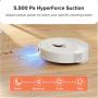 Roborock Robot Vacuum Cleaner , Q8 Max , Wet&Dry , Operating time (max) 240 min , 5200 mAh , 5500 Pa , White