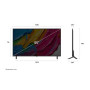 LG 55QNED80A3A , 55 , Smart TV , webOS , UHD , Black