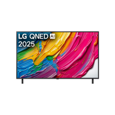 LG 55QNED80A3A , 55 , Smart TV , webOS , UHD , Black