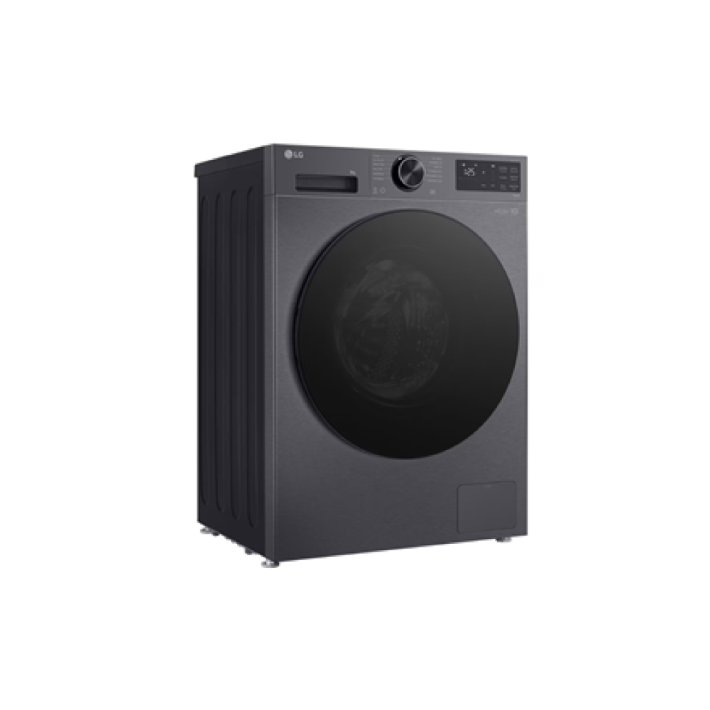 LG Washing machine , F2X50S9TBB , Energy efficiency class A , Front loading , Washing capacity 9 kg , 1200 RPM , Depth 48 cm , Width 60 cm , Display , LED , Steam function , Direct drive , Wi-Fi , Matte Black