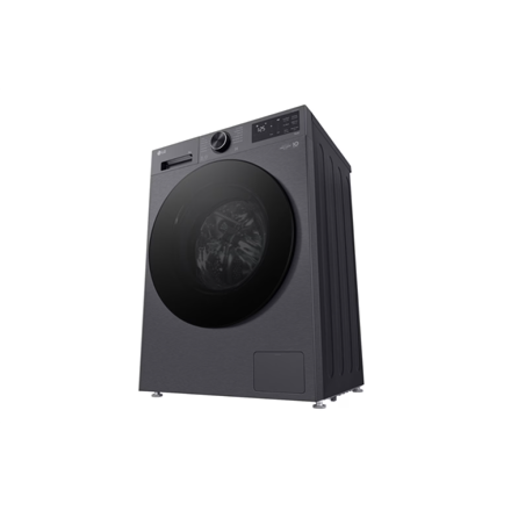 LG Washing machine , F2X50S9TBB , Energy efficiency class A , Front loading , Washing capacity 9 kg , 1200 RPM , Depth 48 cm , Width 60 cm , Display , LED , Steam function , Direct drive , Wi-Fi , Matte Black