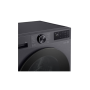 LG Washing machine , F2X50S9TBB , Energy efficiency class A , Front loading , Washing capacity 9 kg , 1200 RPM , Depth 48 cm , Width 60 cm , Display , LED , Steam function , Direct drive , Wi-Fi , Matte Black