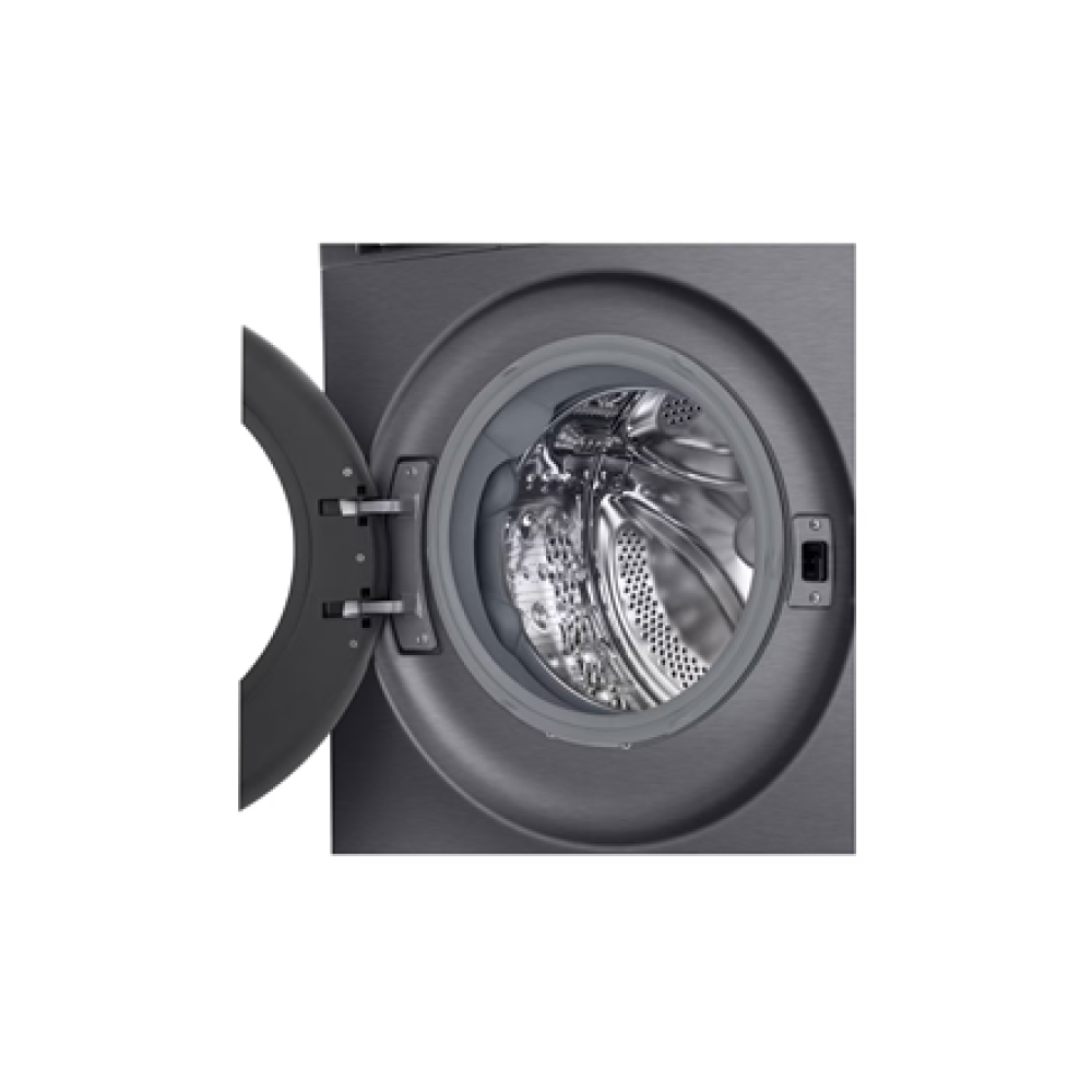 LG Washing machine , F2X50S9TBB , Energy efficiency class A , Front loading , Washing capacity 9 kg , 1200 RPM , Depth 48 cm , Width 60 cm , Display , LED , Steam function , Direct drive , Wi-Fi , Matte Black