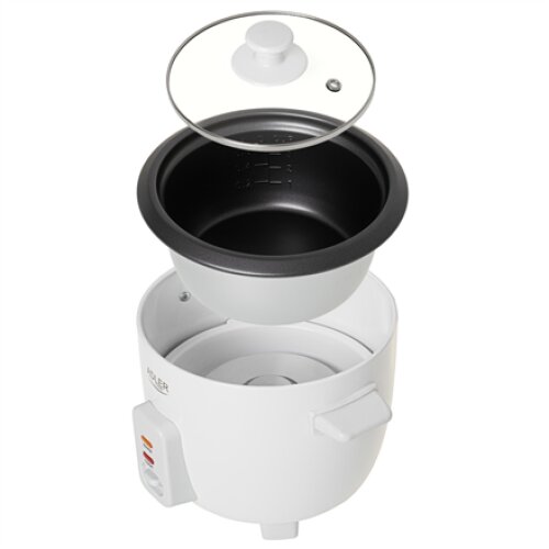 Adler Rice Cooker , AD 6418 , 300 W , 0.6 L , Number of programs 2 , White