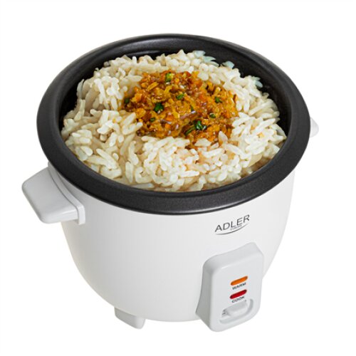 Adler Rice Cooker , AD 6418 , 300 W , 0.6 L , Number of programs 2 , White