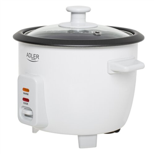 Adler Rice Cooker , AD 6418 , 300 W , 0.6 L , Number of programs 2 , White