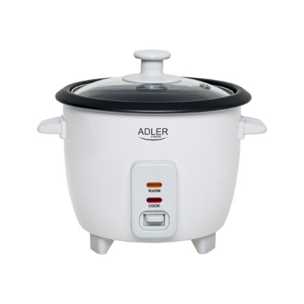 Adler Rice Cooker , AD 6418 , 300 W , 0.6 L , Number of programs 2 , White