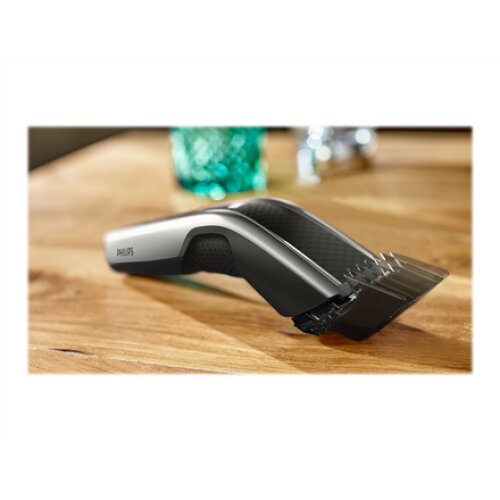 Philips , Hair clipper series 5000 , HC5630/15 , Cordless or corded , Number of length steps 28 , Step precise 1 mm , Black/Grey