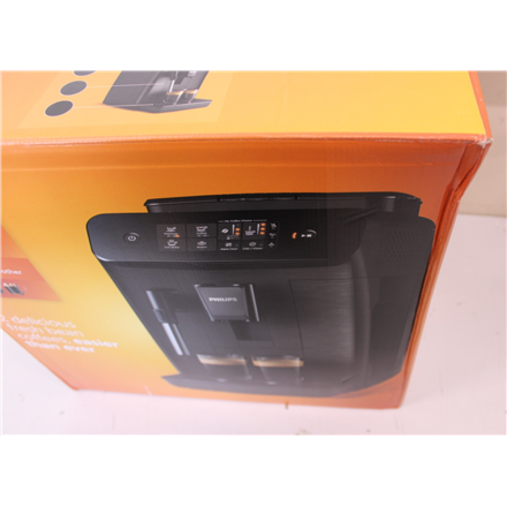 SALE OUT. Philips EP0820/00 Coffee maker, Black , Philips , Coffee Maker , EP0820/00 , Pump pressure 15 bar , Built-in milk frother , Fully Automatic , 1500 W , Black , DAMAGED PACKAGING