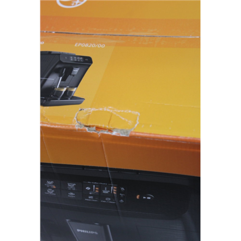 SALE OUT. Philips EP0820/00 Coffee maker, Black , Philips , Coffee Maker , EP0820/00 , Pump pressure 15 bar , Built-in milk frother , Fully Automatic , 1500 W , Black , DAMAGED PACKAGING