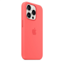 Apple , Silicone Case with MagSafe , Case with MagSafe , Apple , iPhone 15 Pro , Silicone , Guava