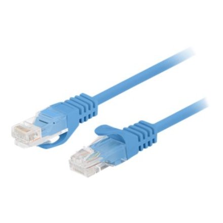 Lanberg Patchcord CAT.6 UTP 0.25M fluke passed 10-pack, Blue , PCU6-20CC-0025-B