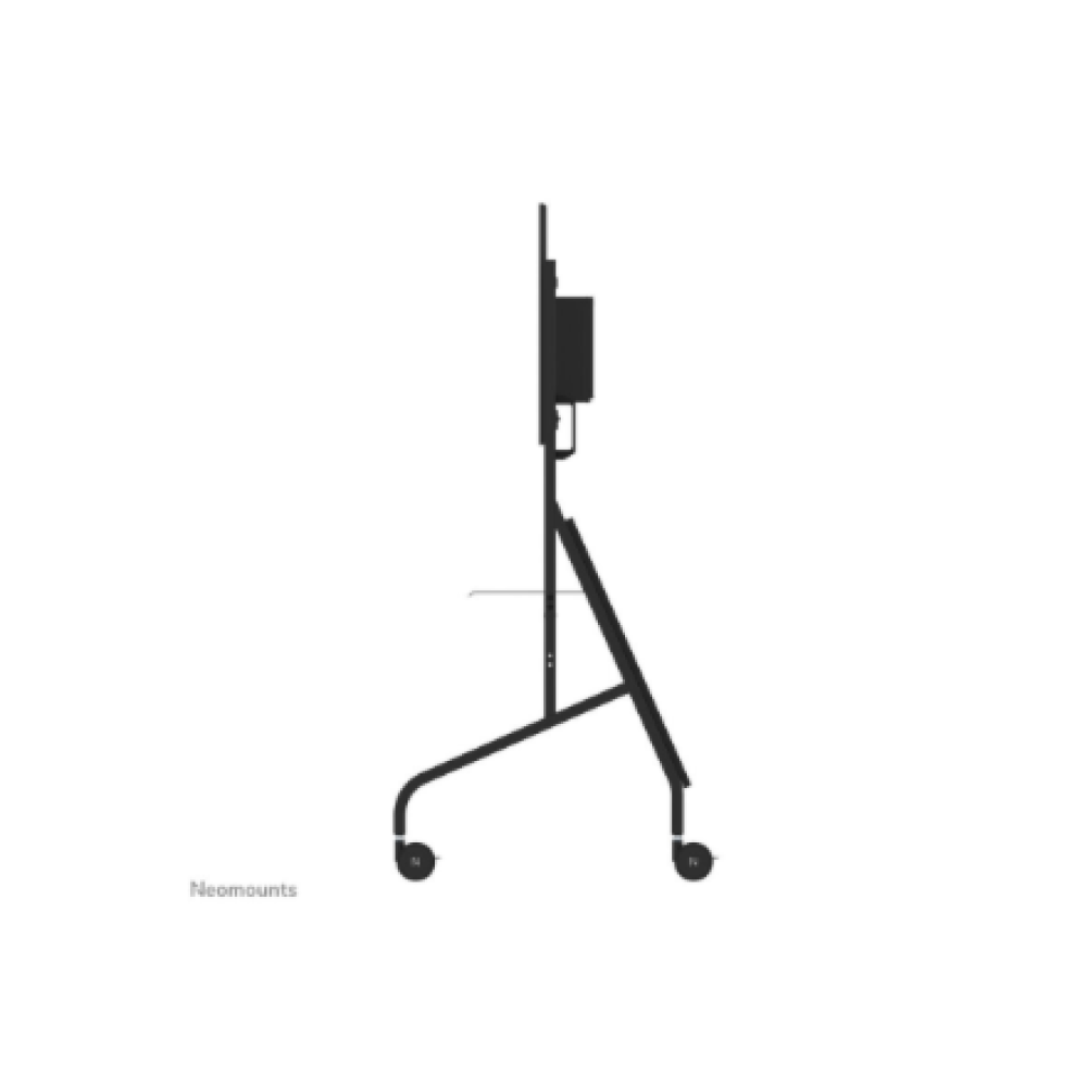 Neomounts Floor stand , FL50-575BL1 TV trolley , Adjustable Height , 65-110 , Maximum weight (capacity) 125 kg , Black