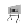 Neomounts Floor stand , FL50-575BL1 TV trolley , Adjustable Height , 65-110 , Maximum weight (capacity) 125 kg , Black