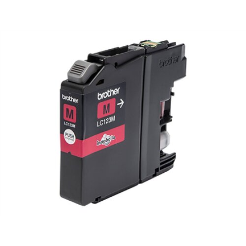 Brother LC123M , Ink Cartridge , Magenta