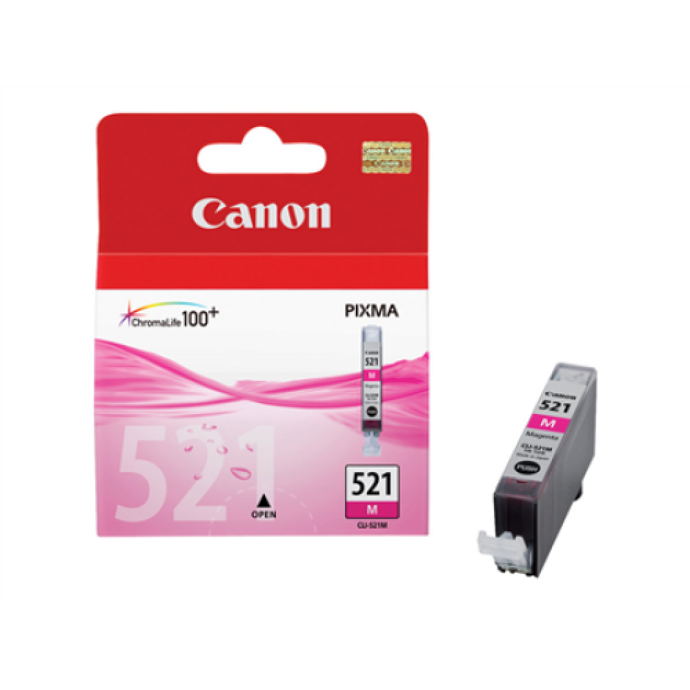 Canon CLI-521M , Ink Cartridge , Magenta