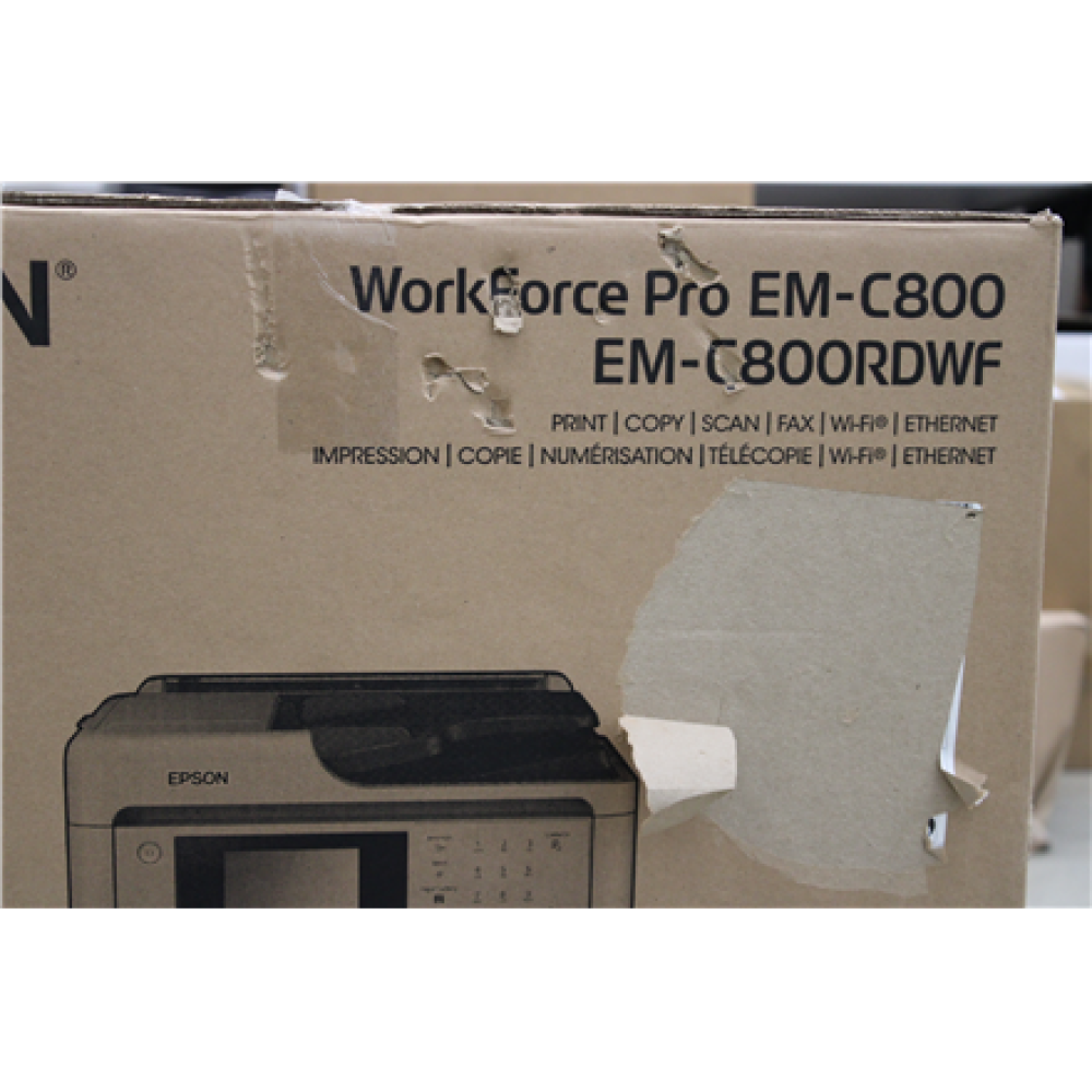 SALE OUT. Epson WorkForce Pro EM-C800RDWF , Epson WorkForce Pro EM-C800RDWF , Inkjet , Colour , 4-in-1 , A4 , Wi-Fi , DAMAGED PACKAGING