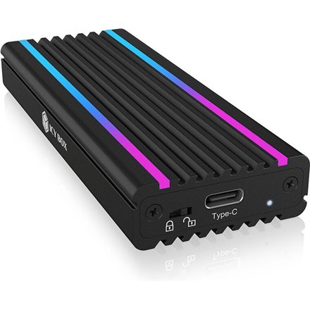 Raidsonic , Icy box , IB-1824ML-C31 Enclosure for 1x NVMe