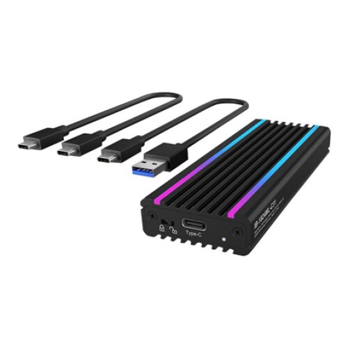 Raidsonic , Icy box , IB-1824ML-C31 Enclosure for 1x NVMe