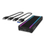 Raidsonic , Icy box , IB-1824ML-C31 Enclosure for 1x NVMe