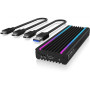 Raidsonic , Icy box , IB-1824ML-C31 Enclosure for 1x NVMe